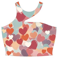 Valentines Day Hearts Romance Love Cut Out Top from ArtsNow.com Front