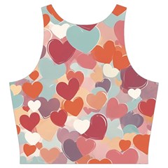 Valentines Day Hearts Romance Love Cut Out Top from ArtsNow.com Back