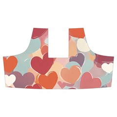 Valentines Day Hearts Romance Love Men s Side Zip Front Pouch Ski And Snowboard Bib Pants	 from ArtsNow.com Front