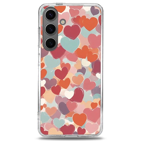 Valentines Day Hearts Romance Love Samsung Galaxy S24 6.2 Inch TPU UV Case from ArtsNow.com Front