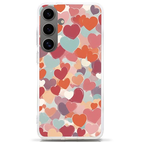 Valentines Day Hearts Romance Love Samsung Galaxy S24 Ultra 6.9 Inch TPU UV Case from ArtsNow.com Front