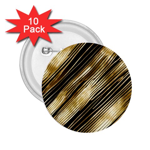 Gold Rush 2.25  Buttons (10 pack)  from ArtsNow.com Front