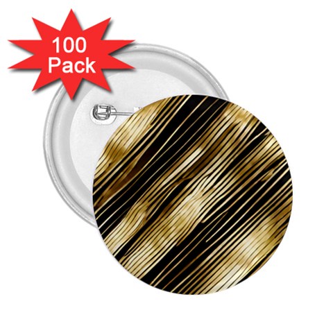 Gold Rush 2.25  Buttons (100 pack)  from ArtsNow.com Front