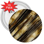 Gold Rush 3  Buttons (10 pack) 