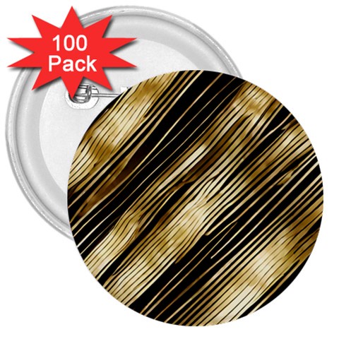 Gold Rush 3  Buttons (100 pack)  from ArtsNow.com Front