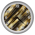 Gold Rush Wall Clock (Silver)