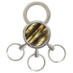 Gold Rush 3-Ring Key Chain