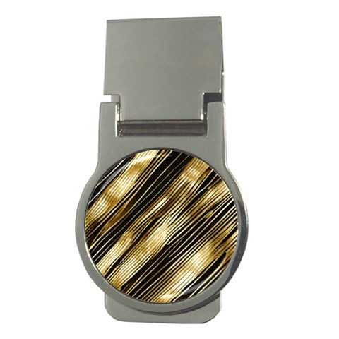 Gold Rush Money Clips (Round)  from ArtsNow.com Front