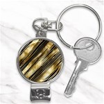 Gold Rush Nail Clippers Key Chain