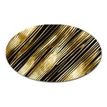 Gold Rush Oval Magnet