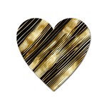 Gold Rush Heart Magnet