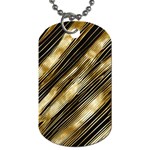 Gold Rush Dog Tag (One Side)