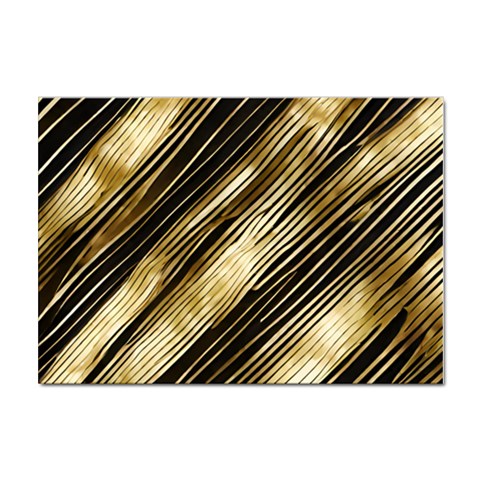 Gold Rush Sticker A4 (10 pack) from ArtsNow.com Front