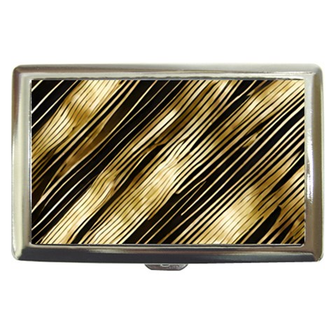 Gold Rush Cigarette Money Case from ArtsNow.com Front