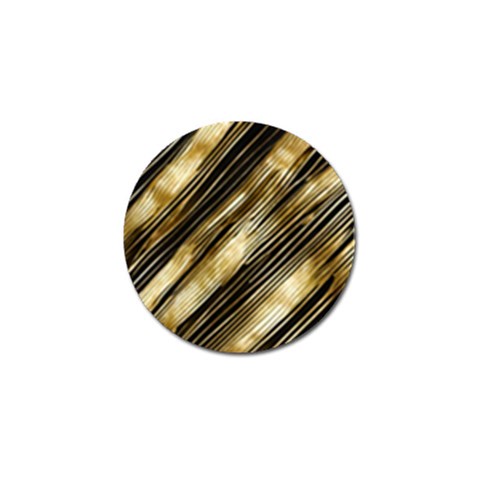 Gold Rush Golf Ball Marker from ArtsNow.com Front