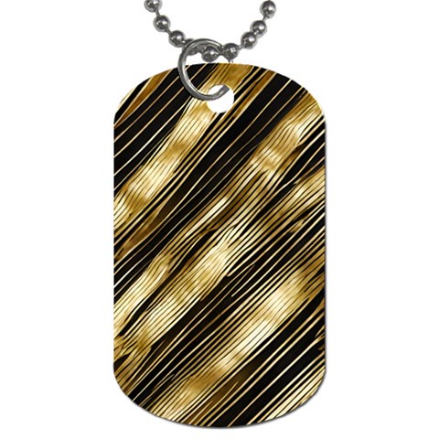 Gold Rush Dog Tag (Two Sides) from ArtsNow.com Front