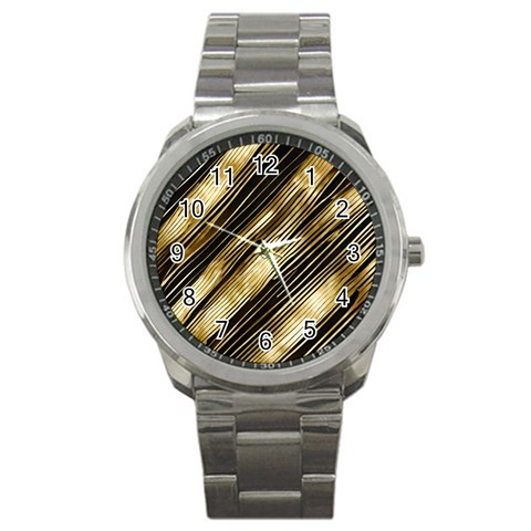 Gold Rush Sport Metal Watch from ArtsNow.com Front