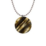 Gold Rush 1  Button Necklace