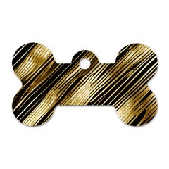 Gold Rush Dog Tag Bone (Two Sides) from ArtsNow.com Front