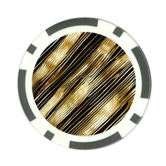 Gold Rush Poker Chip Card Guard from ArtsNow.com Front