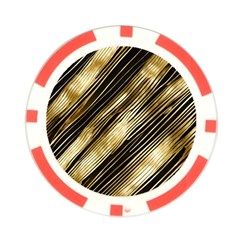 Gold Rush Poker Chip Card Guard from ArtsNow.com Front