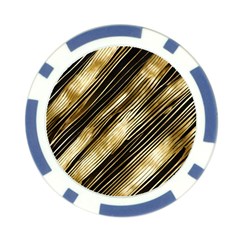 Gold Rush Poker Chip Card Guard from ArtsNow.com Front