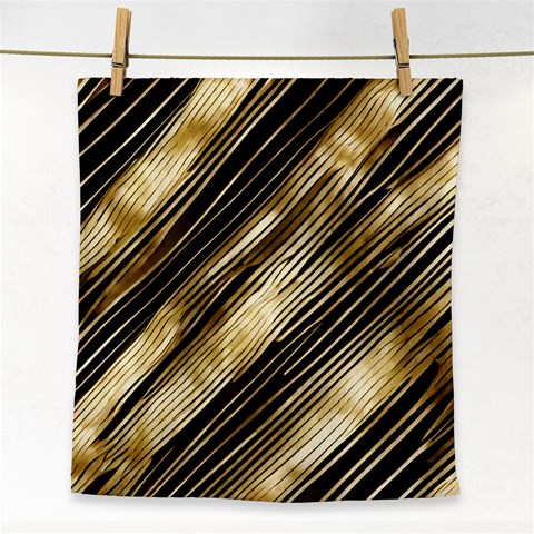 Gold Rush Face Towel from ArtsNow.com Front