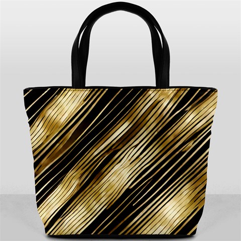 Gold Rush Bucket Bag from ArtsNow.com Front