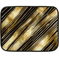 Gold Rush Two Sides Fleece Blanket (Mini) from ArtsNow.com 35 x27  Blanket Front