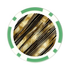 Gold Rush Poker Chip Card Guard (10 pack) from ArtsNow.com Front