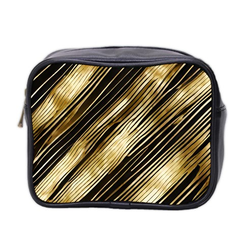 Gold Rush Mini Toiletries Bag (Two Sides) from ArtsNow.com Front