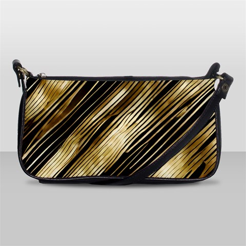 Gold Rush Shoulder Clutch Bag from ArtsNow.com Front