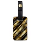 Gold Rush Luggage Tag (one side)