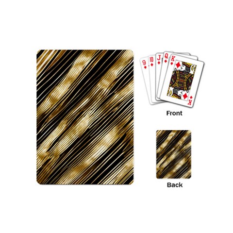 Gold Rush Playing Cards Single Design (Mini) from ArtsNow.com Back