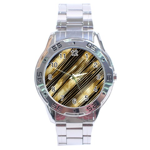 Gold Rush Stainless Steel Analogue Watch from ArtsNow.com Front