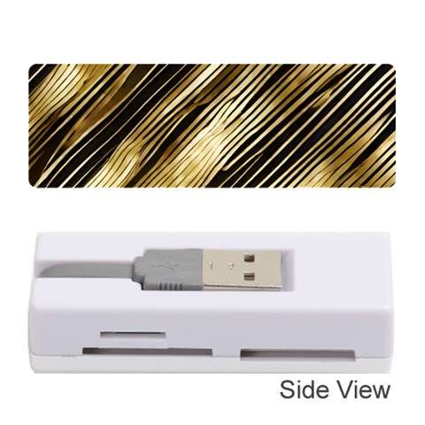 Gold Rush Memory Card Reader (Stick) from ArtsNow.com Front