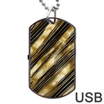 Gold Rush Dog Tag USB Flash (One Side)