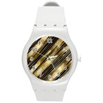 Gold Rush Round Plastic Sport Watch (M)