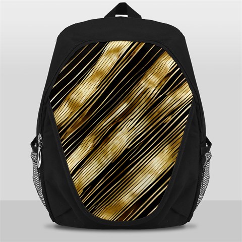 Gold Rush Backpack Bag from ArtsNow.com Front