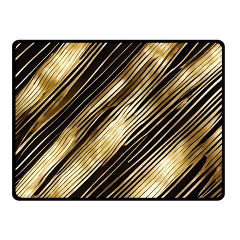 Gold Rush Two Sides Fleece Blanket (Small) from ArtsNow.com 45 x34  Blanket Front