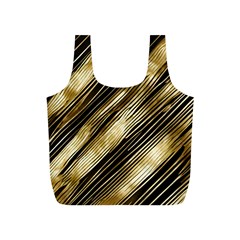 Gold Rush Full Print Recycle Bag (S) from ArtsNow.com Front