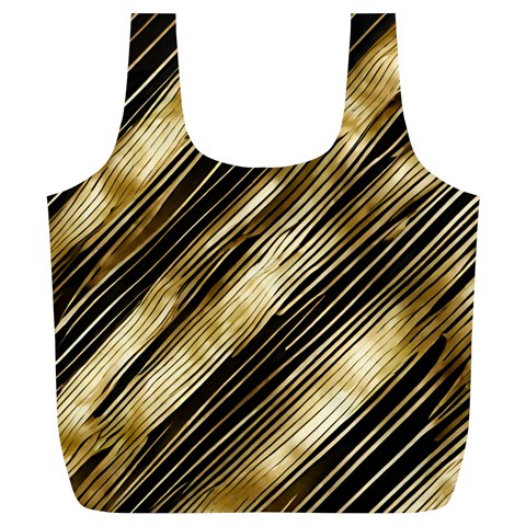 Gold Rush Full Print Recycle Bag (XL) from ArtsNow.com Front