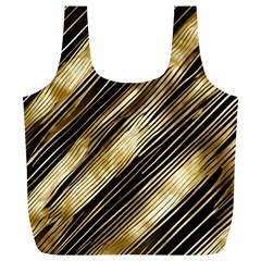 Gold Rush Full Print Recycle Bag (XL) from ArtsNow.com Back