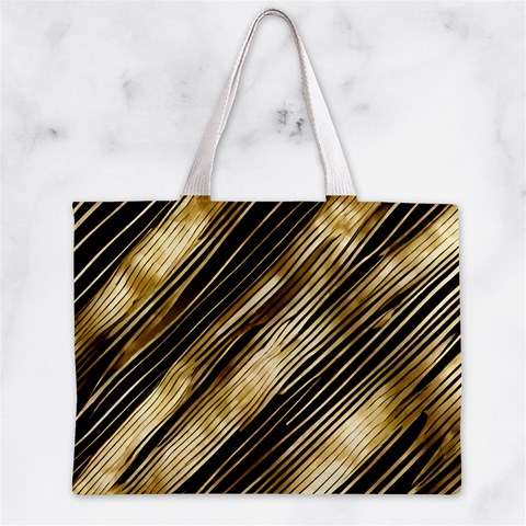 Gold Rush Zipper Mini Tote Bag from ArtsNow.com Front