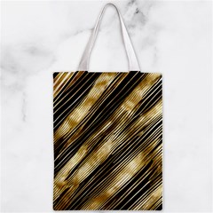 Gold Rush Zipper Classic Tote Bag from ArtsNow.com Front