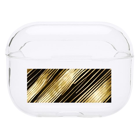 Gold Rush Hard PC AirPods Pro Case from ArtsNow.com Front