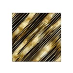 Gold Rush Satin Bandana Scarf 22  x 22 