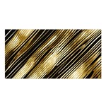 Gold Rush Satin Shawl 45  x 80 