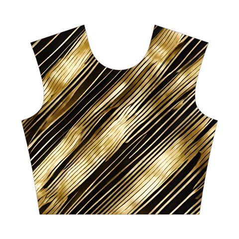 Gold Rush Cotton Crop Top from ArtsNow.com Front