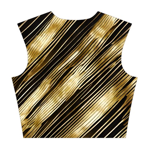 Gold Rush Cotton Crop Top from ArtsNow.com Back